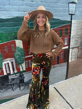 Load image into Gallery viewer, Zenana- Camel Cropped Knitted Sweater
