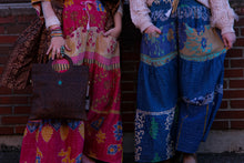 Load image into Gallery viewer, Kantha Bae- Lotus Pants Pink Tan
