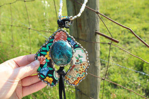 Harley + Maude’s- LARGE Tin Naja on Freshwater Pearl