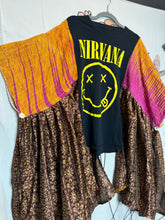 Load image into Gallery viewer, Morgan Factory- Nirvana Upcycled Silk Tee
