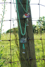 Load image into Gallery viewer, ABA- Upcycled Tin Mushroom Necklaces
