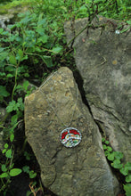 Load image into Gallery viewer, Necklace- Soldered Vintage Tin Peace Sign

