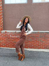 Load image into Gallery viewer, Zenana- Mahogany Denim Overalls
