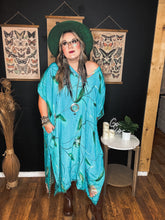 Load image into Gallery viewer, Kantha Bae-  Float On Muu Light Blue Dainty/ Big Floral Blue inside

