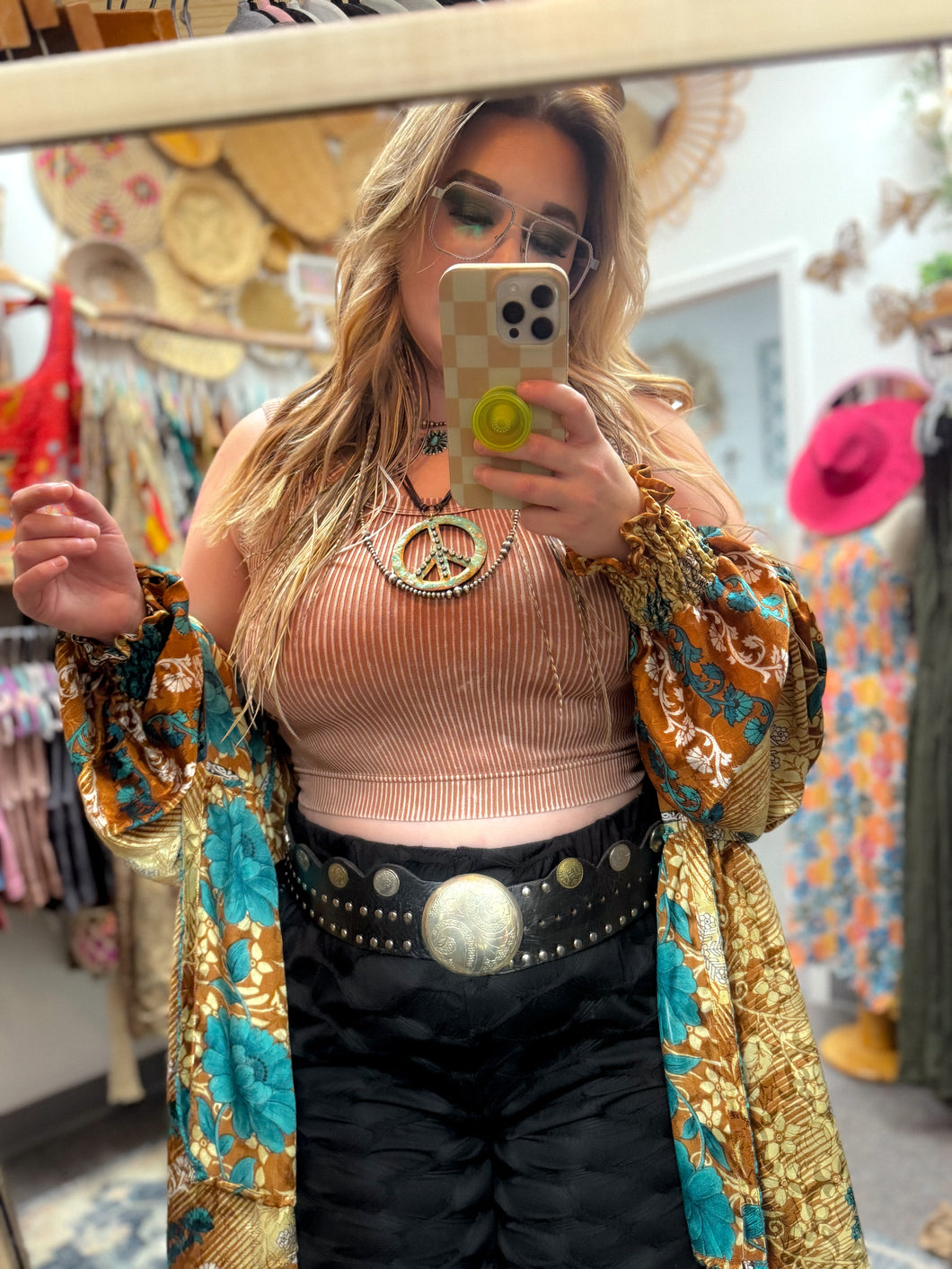 Zenana- Deep Camel Ribbed Seamless Brami