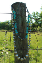 Load image into Gallery viewer, Necklace- Chunky + Long HUGE  Navajo Pearls
