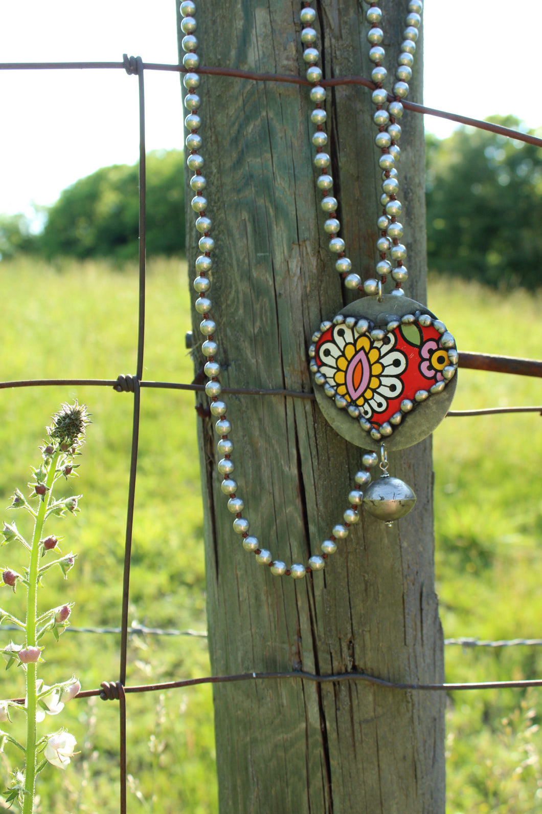 Necklace- ABA Tin Heart