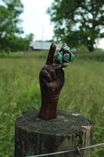 Load image into Gallery viewer, Rings- Turquoise 5 Stone
