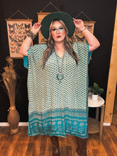 Load image into Gallery viewer, Kantha Bae-  Float On Muu Light Blue Dainty/ Big Floral Blue inside
