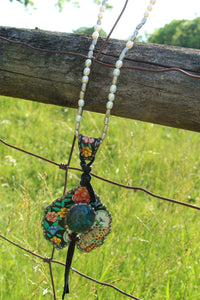Harley + Maude’s- LARGE Tin Naja on Freshwater Pearl