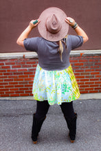 Load image into Gallery viewer, Morgan Factory- Nirvana Ruffle Tee YELLOW GREEN
