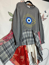 Load image into Gallery viewer, Morgan Factory- Eyeball Upcycled Tee
