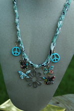 Load image into Gallery viewer, Necklace- Braided Bandana Charm
