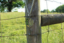 Load image into Gallery viewer, ABA- Vintage Tin Moon Star Necklace

