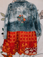 Load image into Gallery viewer, Upcycled Embroidery Jacket
