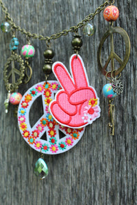 TPP- Peace Charmed Necklace