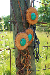 Necklace- Genuine Leather Bolos (3 colors)