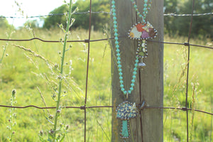 ABA- Upcycled Tin Mushroom Necklaces