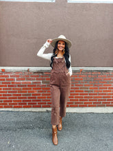 Load image into Gallery viewer, Zenana- Mahogany Denim Overalls
