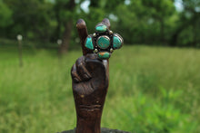 Load image into Gallery viewer, Rings- Turquoise 5 Stone
