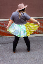 Load image into Gallery viewer, Morgan Factory- Nirvana Ruffle Tee YELLOW GREEN
