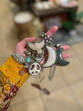 Load image into Gallery viewer, Necklace- Carved Bone Eagle On Chain
