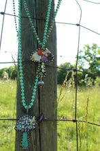 Load image into Gallery viewer, ABA- Upcycled Tin Mushroom Necklaces
