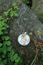 Load image into Gallery viewer, Necklace- Vintage Owl Soldered Tin
