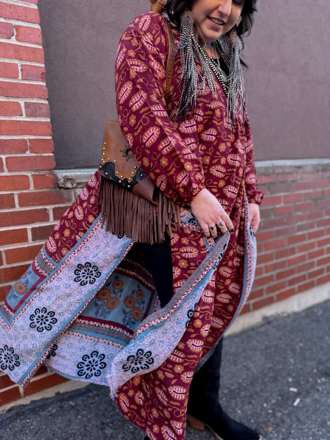American Darling-Studded Crossbody