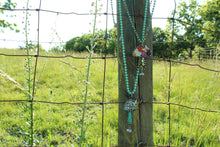 Load image into Gallery viewer, ABA- Upcycled Tin Mushroom Necklaces
