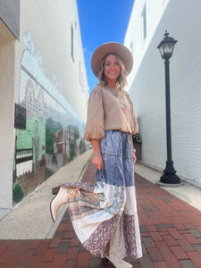 Wide Leg Tiered Pants