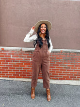 Load image into Gallery viewer, Zenana- Mahogany Denim Overalls
