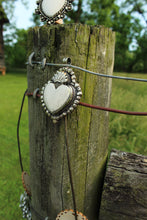 Load image into Gallery viewer, Pendants- Bone Carved heart
