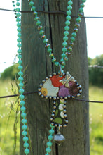 Load image into Gallery viewer, ABA- Upcycled Tin Mushroom Necklaces
