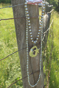 Necklace- Star + Moon