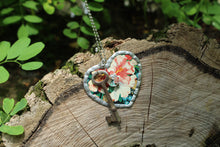 Load image into Gallery viewer, Necklace- Heart Vintage Tin
