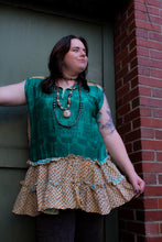 Load image into Gallery viewer, Get Ready Ruffle Tunic Green
