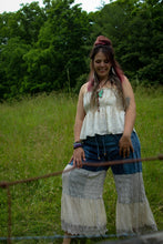 Load image into Gallery viewer, Young Threads- Denim Lace Flows Pant
