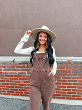 Load image into Gallery viewer, Zenana- Mahogany Denim Overalls
