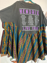 Load image into Gallery viewer, Morgan Factory- Jimi Hendrix Upcycled Silk Tee
