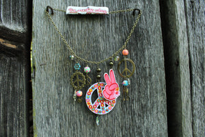 TPP- Peace Charmed Necklace