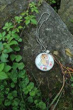 Load image into Gallery viewer, Necklace- Vintage Owl Soldered Tin
