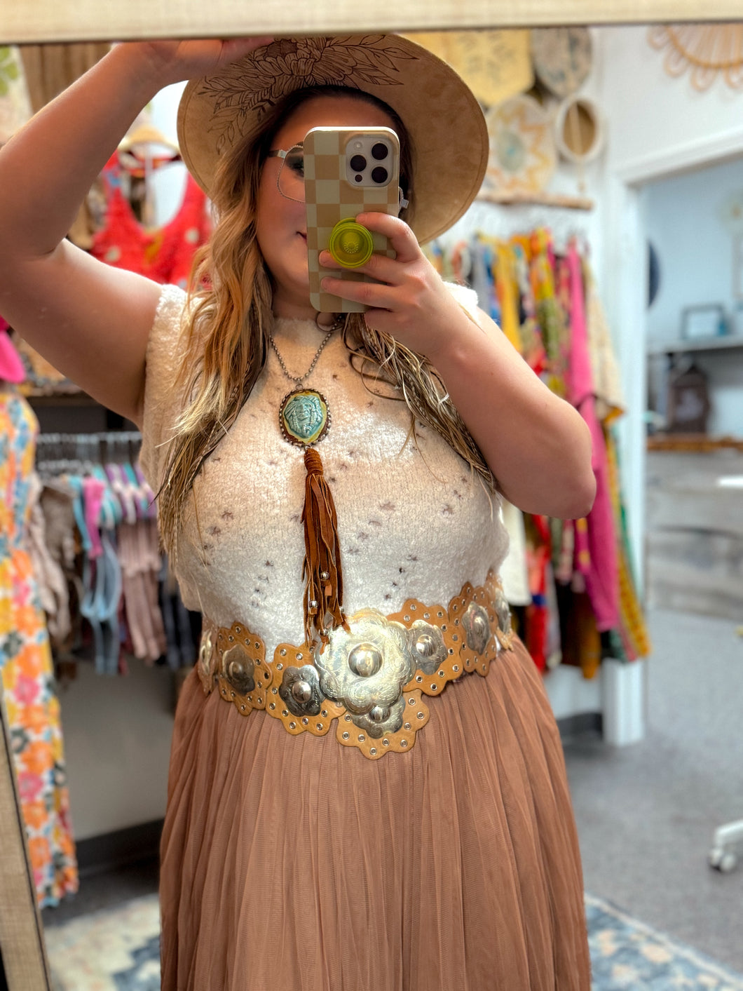 Zenana- Oatmeal Wool Sweater Vest