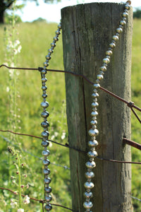 Necklace- Chunky + Long HUGE  Navajo Pearls