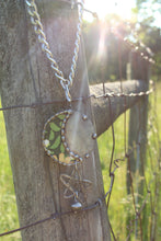 Load image into Gallery viewer, ABA- Vintage Tin Moon Star Necklace
