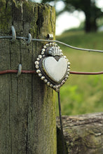Load image into Gallery viewer, Pendants- Bone Carved heart
