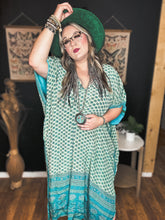 Load image into Gallery viewer, Kantha Bae-  Float On Muu Light Blue Dainty/ Big Floral Blue inside
