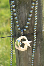 Load image into Gallery viewer, Necklace- Star + Moon
