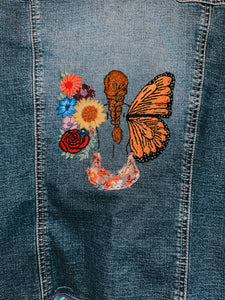 Embroidered Upcycled Jacket