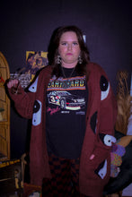 Load image into Gallery viewer, Zeppelin Collection- Brown Ying Yang Cardigan
